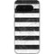 Black and White Striped Marble Pixel 9 Pro XL Skin
